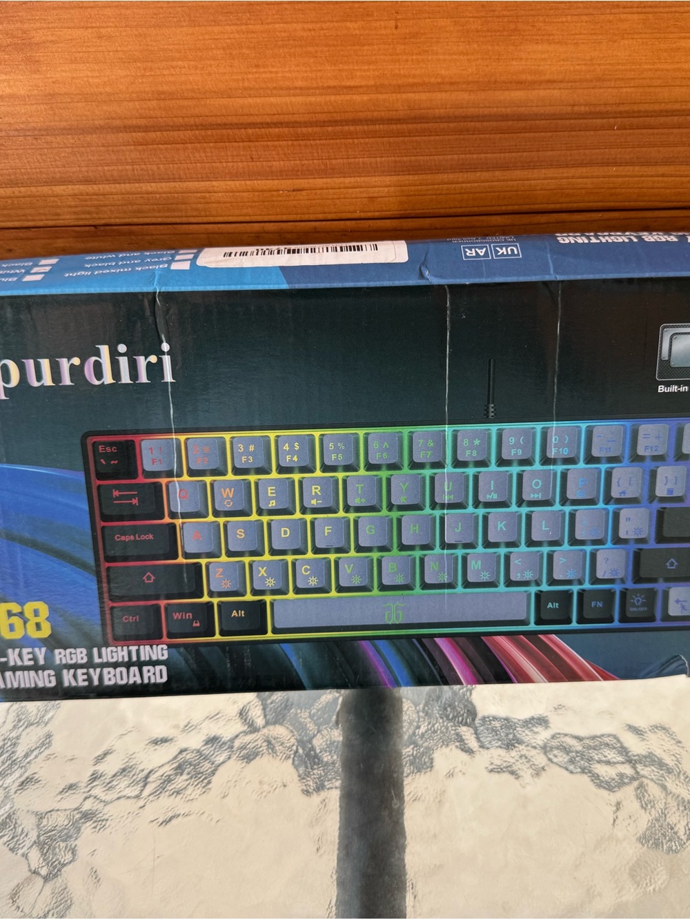 Snpurdiri Wired Gaming Keyboard